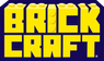 Yellow 'BRICK CRAFT' text on a purple background