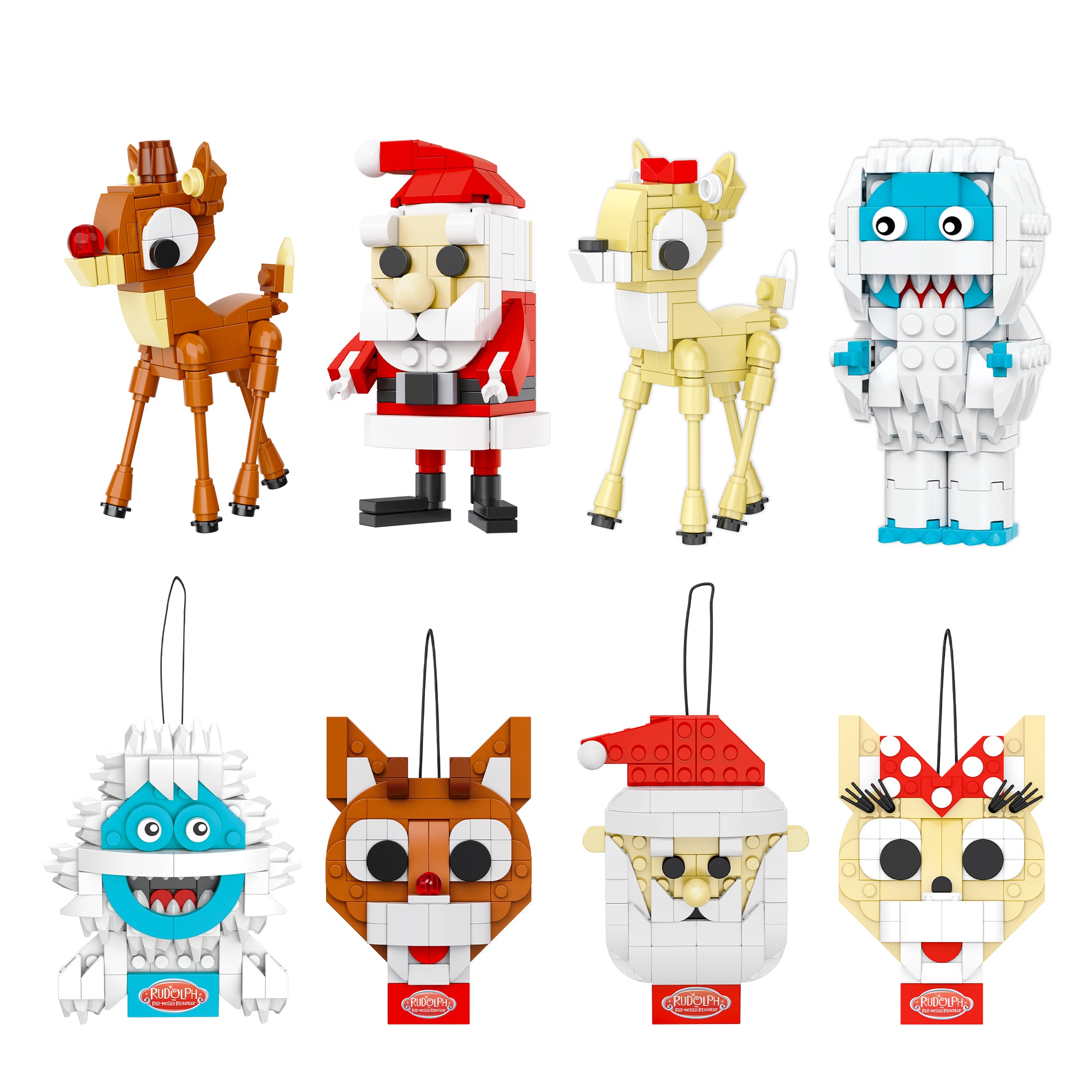 Brickcraft Rudolph & Friends Ultimate Bundle Building Set - 661 Pieces