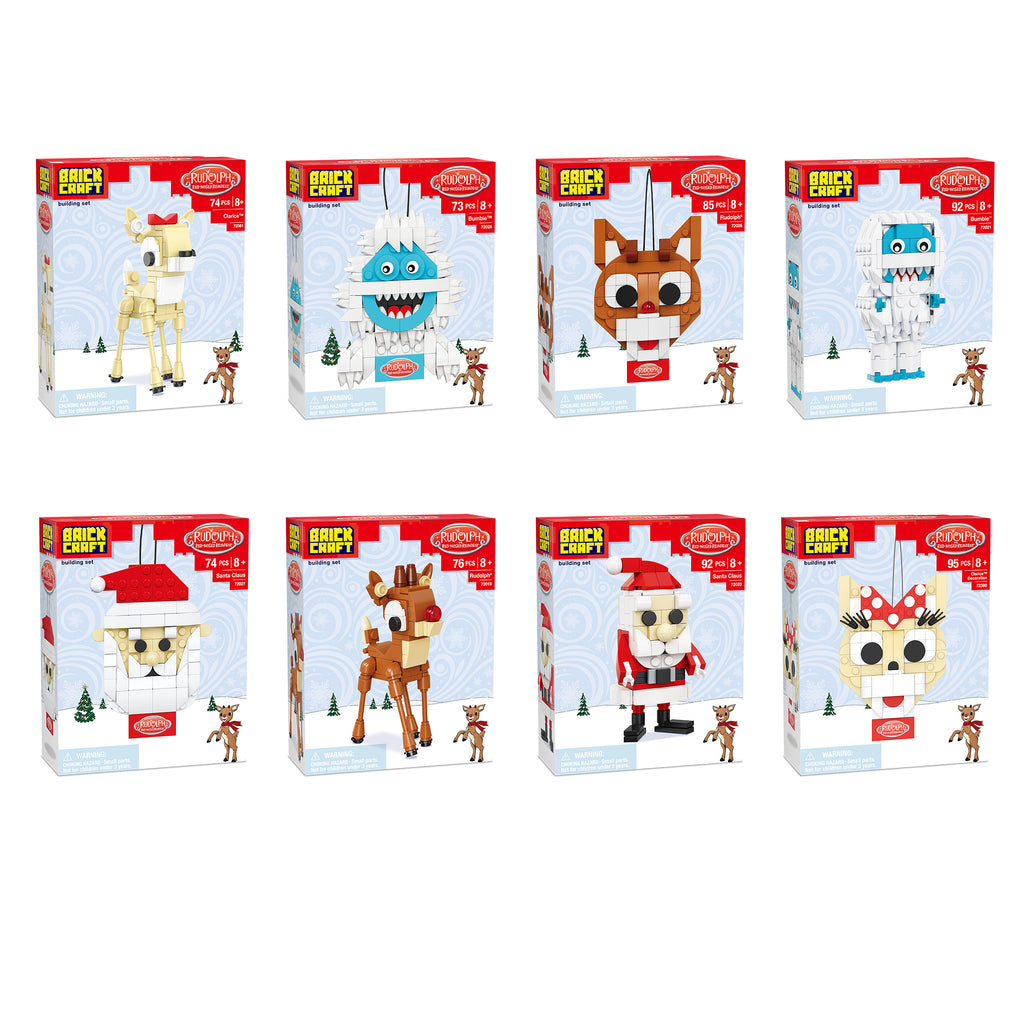 Brick Rudolph Brickcraft Rudolph & Friends Ultimate Bundle Building Set - 661 Pieces