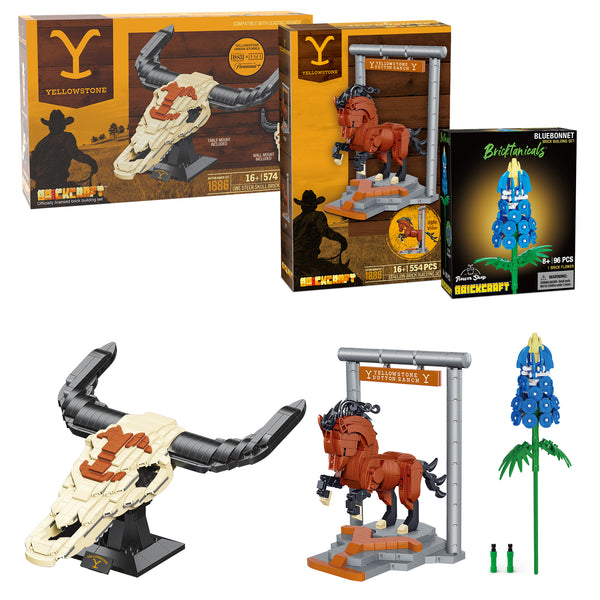Brickcraft x Yellowstone – Western Brick Building Collection