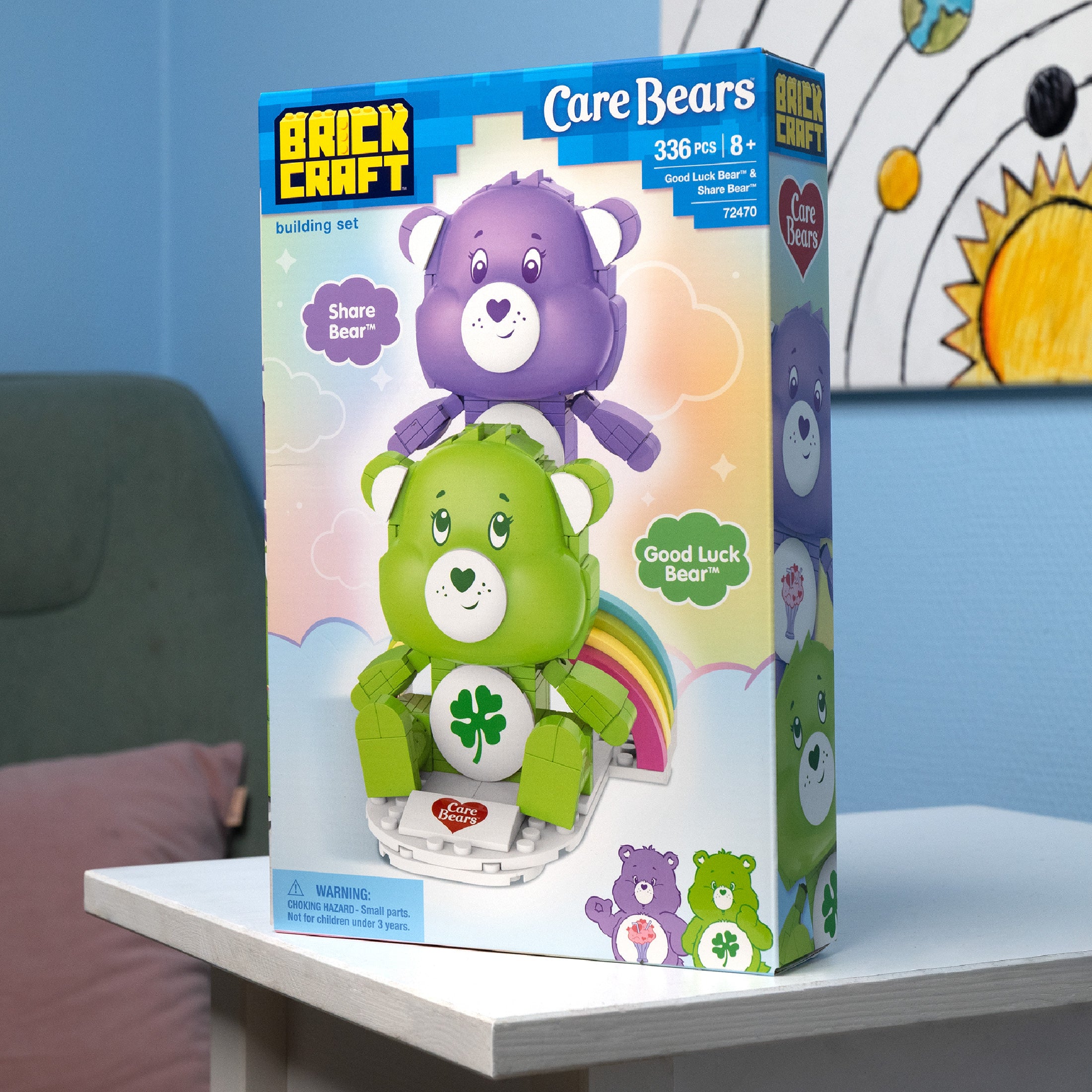 Brickcraft x Care Bears 4-Pack Bundle Brick Kit - 672 Pieces