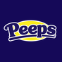 Peeps logo on a dark blue background