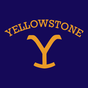 Yellowstone logo with 'Y' on a blue background