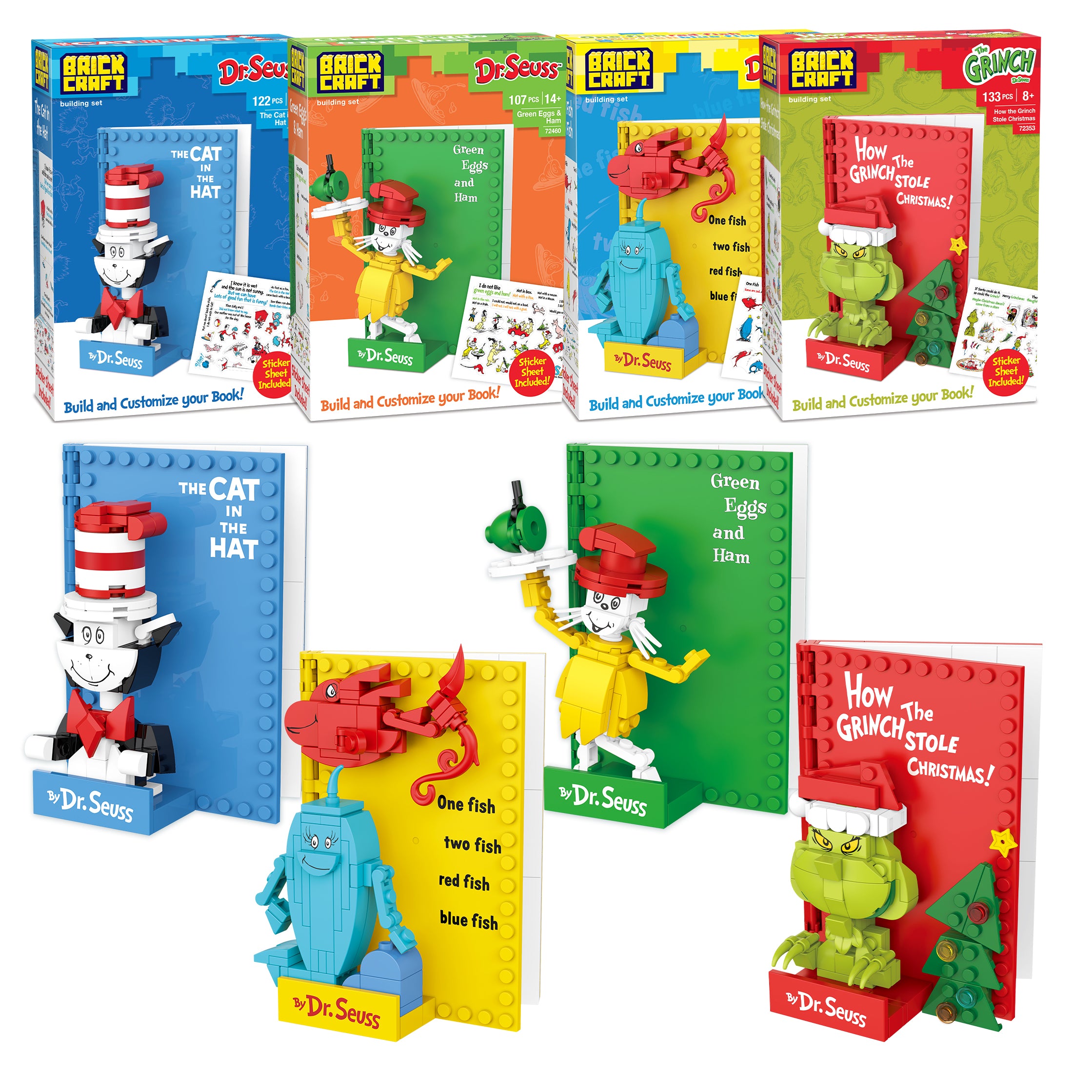 Brickcraft Dr. Seuss Storytime Brick Building Bundle!