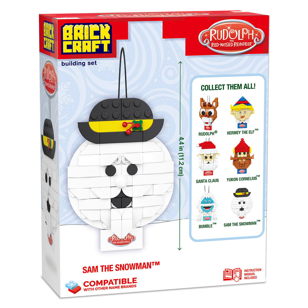 Sam the Snowman Ornament