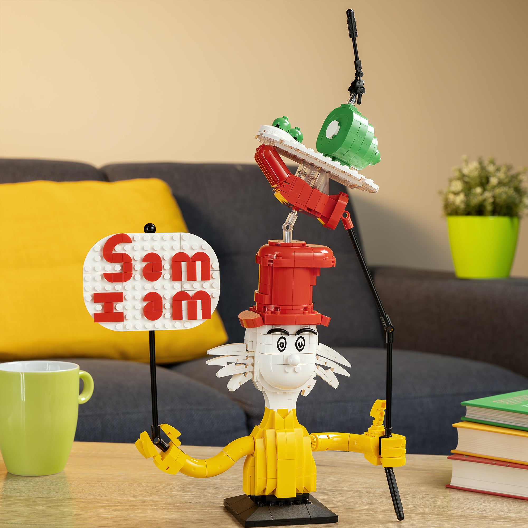 Brickcraft x Dr. Seuss Sam I Am Brick Building Set – 637 Piece Kit