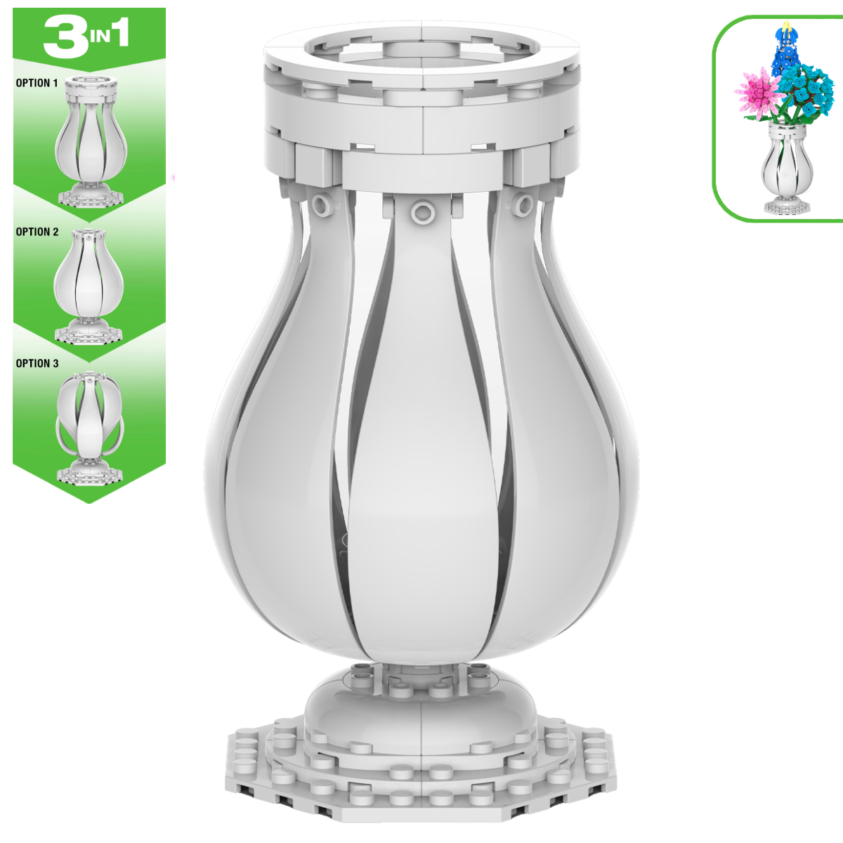 3-in-1 Vase