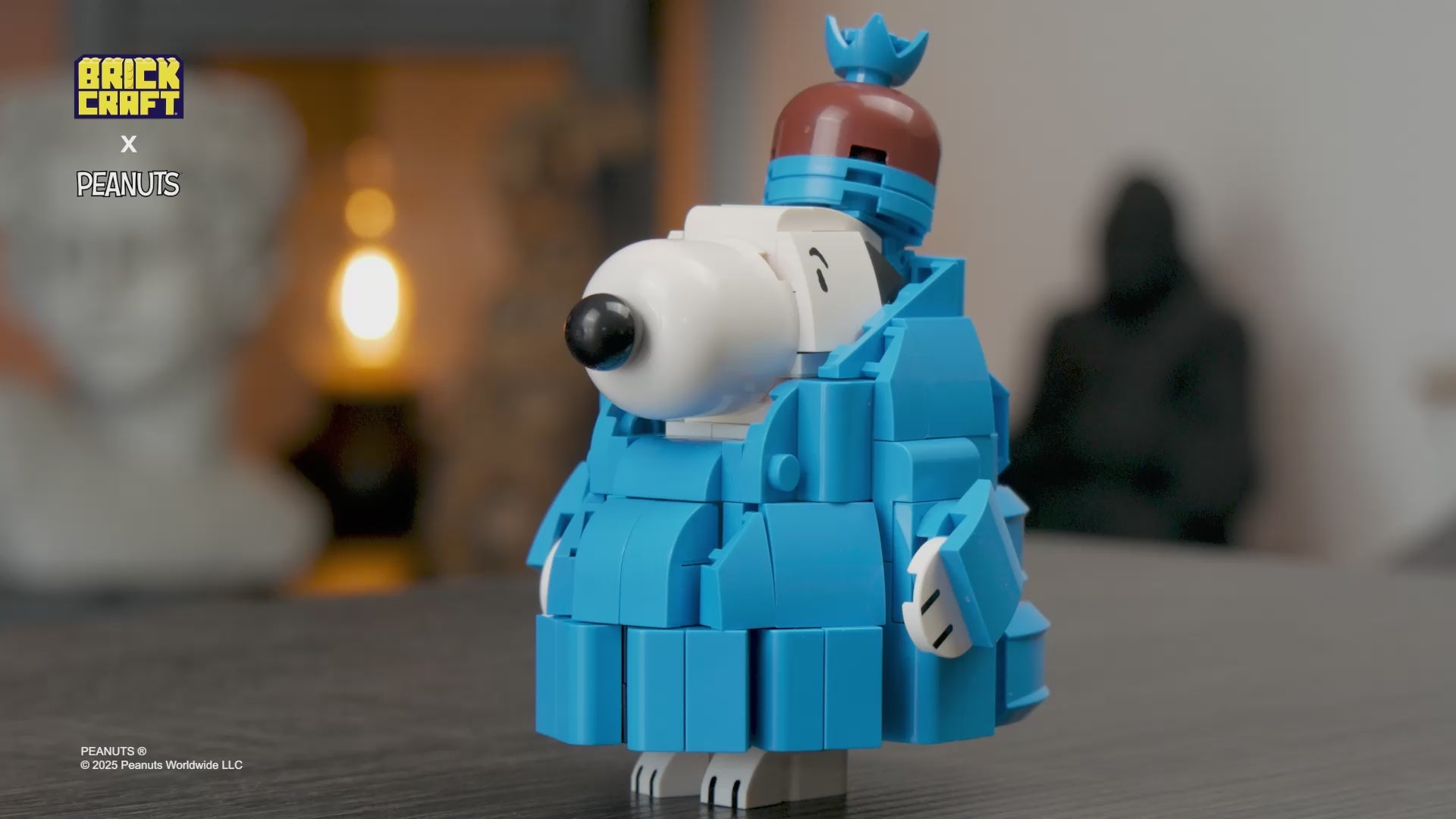 Snoopy With Puffer Jacket