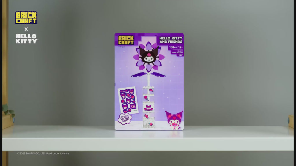 Kuromi Flower & Vase