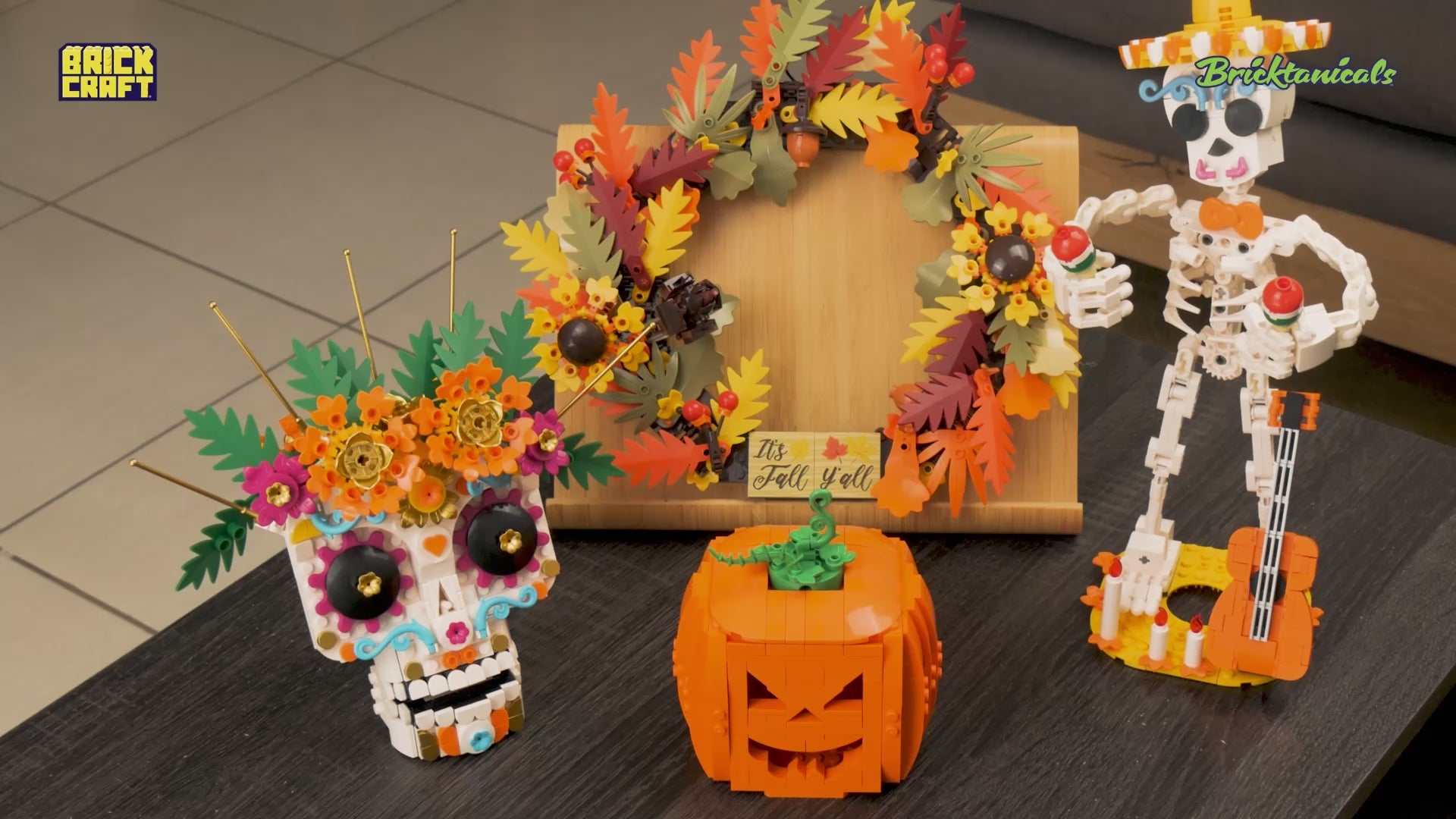 Brick-O'-Lantern Building Kit – 233-Piece Set – Brickcraft
